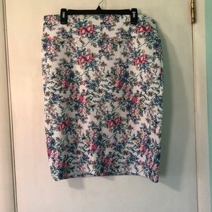 Floral lularoe Cassie skirt